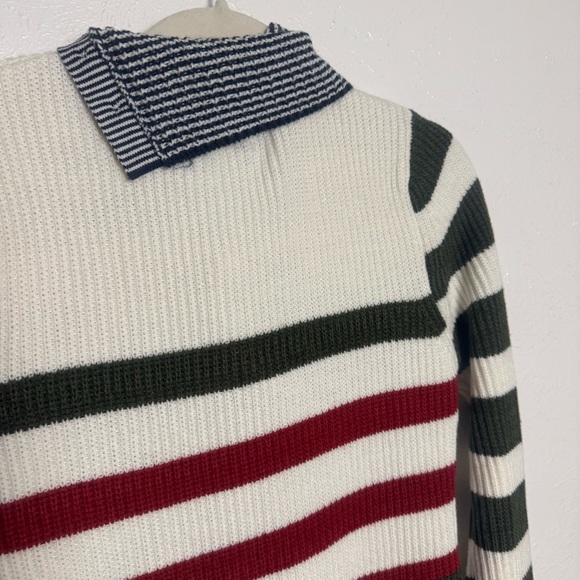 Urban Outfitters BDG New With Tags Multicolor Striped Turtleneck Sweater - Picture 5 of 10